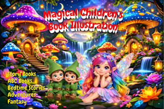 design a series of childrens storybooks
