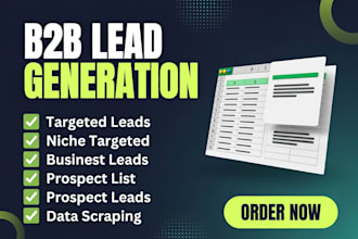 do b2b lead generation any industry lead gen
