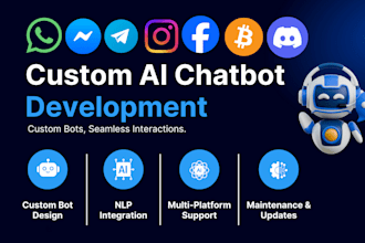 build any smart custom ai chatbot with advanced features