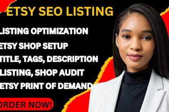 optimize your etsy shop for more traffic and sales