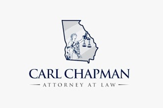 create attractive and imagination law logo design