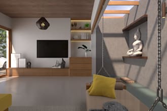 design a modern interior for your space