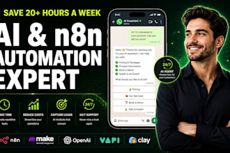 whatsapp automation, whatsapp ai chatbot, n8n ai automation, ai receptionist