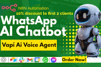 whatsapp automation, whatsapp ai chatbot, n8n automation, ai receptionist