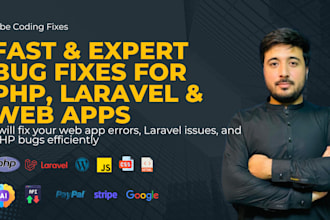 fix vibe coding, PHP, laravel, and web app bugs or errors quickly
