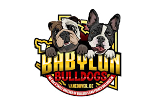 create wonderful and excellent bulldog logo design