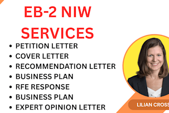 write eb2 niw petition letter expert opinion immigration business plan writer