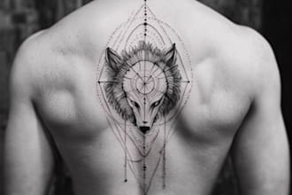 design you geometric or colorful tattoo