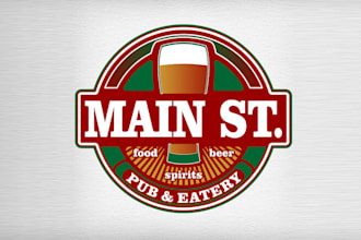 design powerful bit funky logo for college local bar
