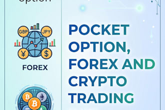 build python trading bots for pocket option, forex and crypto markets