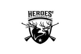 make attractive hunting fishing logo for a veteran nonprofit