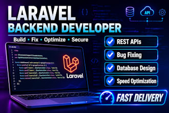 be your core PHP and laravel developer for web applications