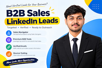 provide targeted b2b leads with verified emails