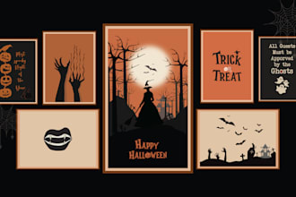 make custom halloween, christmas, thanksgiving tshirt design and art prints