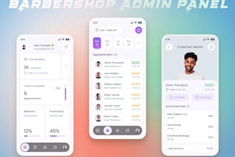 develop staff appointment app, scheduling app, time management app, employee app