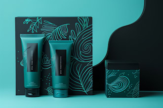 create a pixel perfect packaging box design with die cut