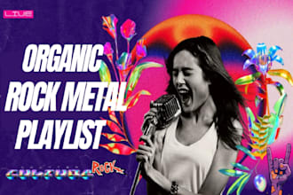 promote your rock and metal songs on spotify playlists for organic streams