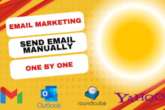 manually send 1000 emails one by one