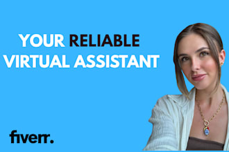 be your reliable virtual assistant and social media manager