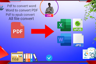 convert pdf to word and word to PDF