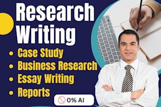 do business research, case study analysis, business reports, summary