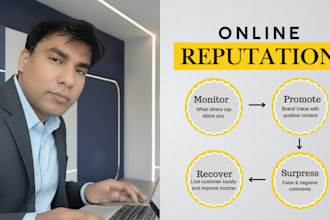 improve your online reputation management and suppress negative links