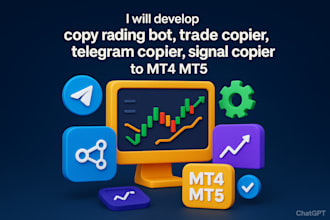 code copy trading bot, trade copier, telegram copier, signal copier to mt4 mt5