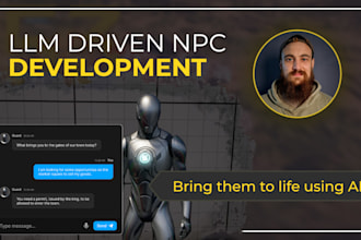develop llm based ai npcs in unreal engine