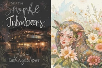 create a custom watercolor illustration summer sale
