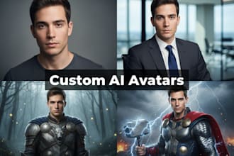 create a custom hyper realistic ai avatar of you