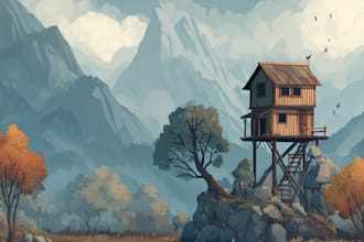 create a procedural houdini environment
