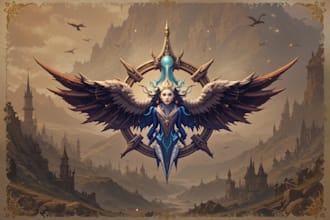 make a awesome rpg fantasy or sci fi logo for you