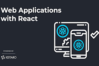 build responsive websites with react, and full web developer