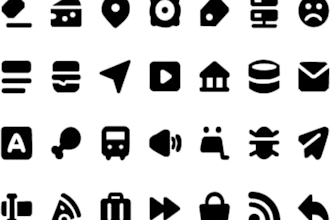 design unique vector icons
