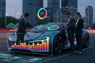 perform data analysis and predict car prices using python