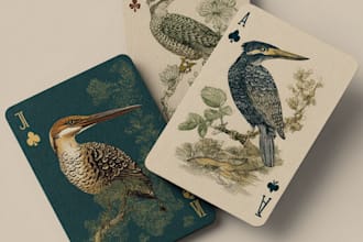 create beautiful card designs for you