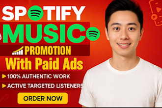 grow and promote USA organic spotify followers with playlist like and views fast
