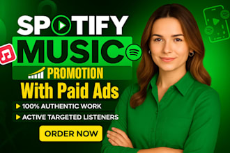 do soundcloud promotion, apple music, spotify monthly listeners, streams