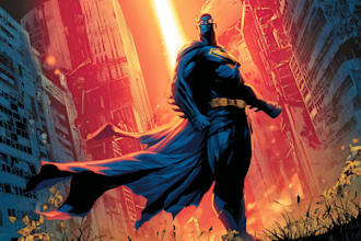 draw a comic book, cover art or manga in anime style