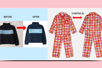 do symmetrical flatlay image