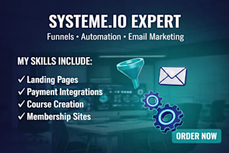build and optimize high converting funnels in systeme io