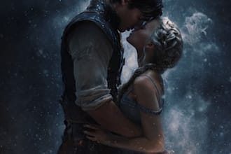 do fantasy book cover, romance book cover