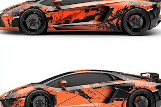 do unique van wrap design vehicle wrap