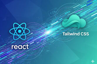 build a modern responsive website using react and tailwind