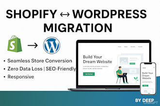 migrate your shopify store to wordpress store