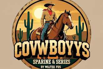 design high quality horse cowboy western logo
