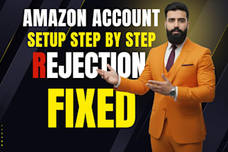 set up and fix your amazon seller account professionally