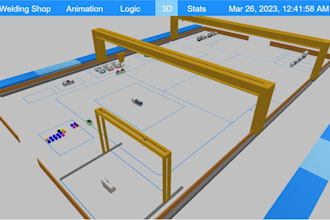 build supply chain and warehouse simulation models in anylogic