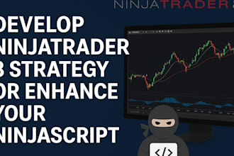 develop ninjatrader 8 strategy or enhance your ninjascript