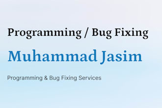 fix bugs and errors in your code